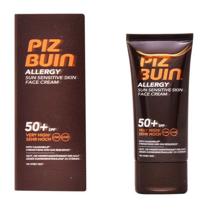 Allergie à la crème pour le visage Piz Buin SPF 50 (50 ml) (Unisexe) (50 ml)