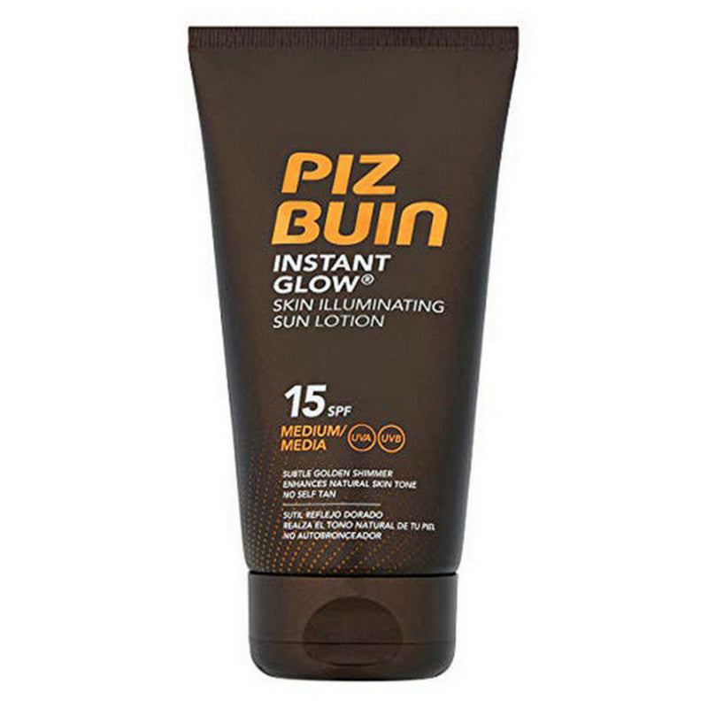 Lozione Solare Piz Buin Instant Glow SPF 15 (150 ml)