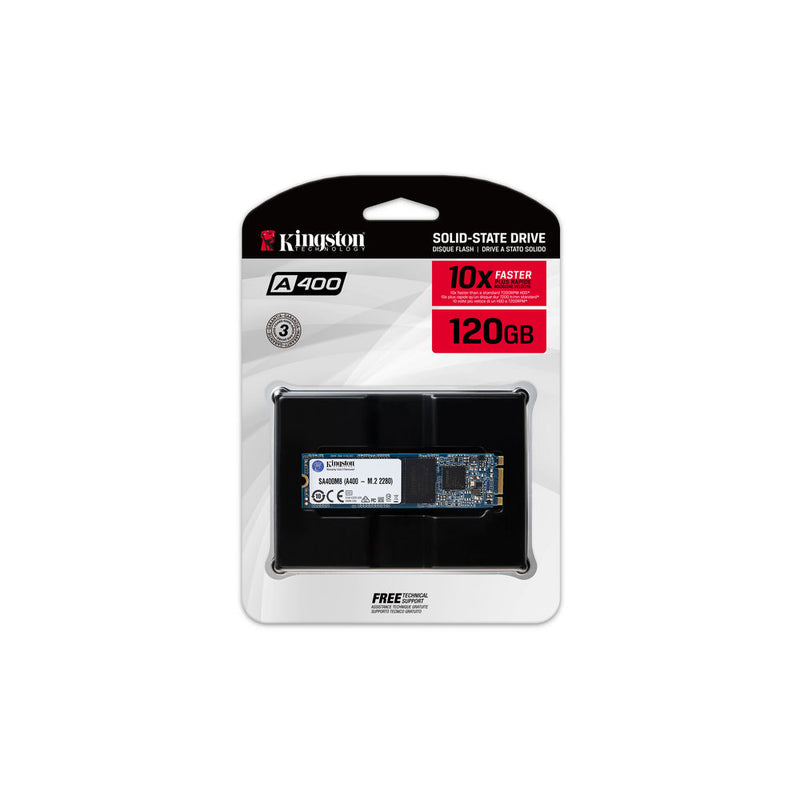 Festplatte Kingston A400 120 GB SSD SATA3