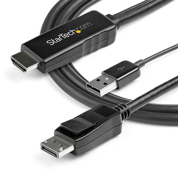 DisplayPort -Adapter mit HDMI StartEch HD2DPMM3m 3 m schwarz