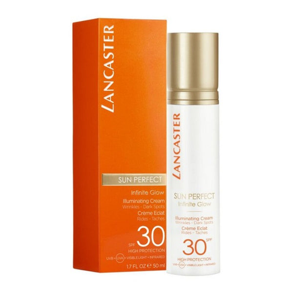 Crema Antimacchie Solari Sun Perfect Lancaster Illuminante SPF 30 (50 ml)