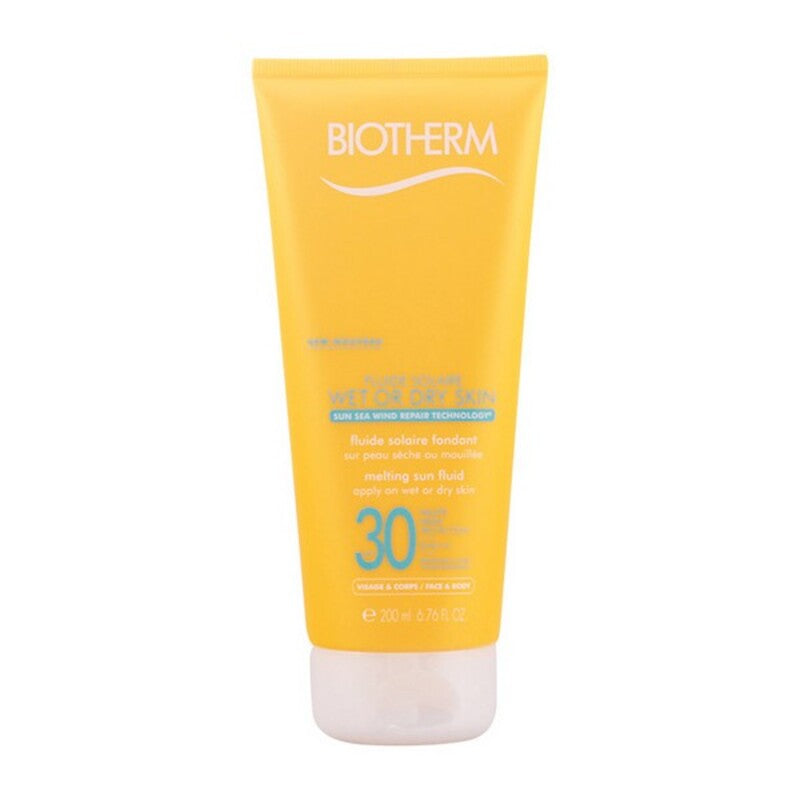 Latte Solare Fluido Wet or Dry Biotherm SPF 30 (200 ml)