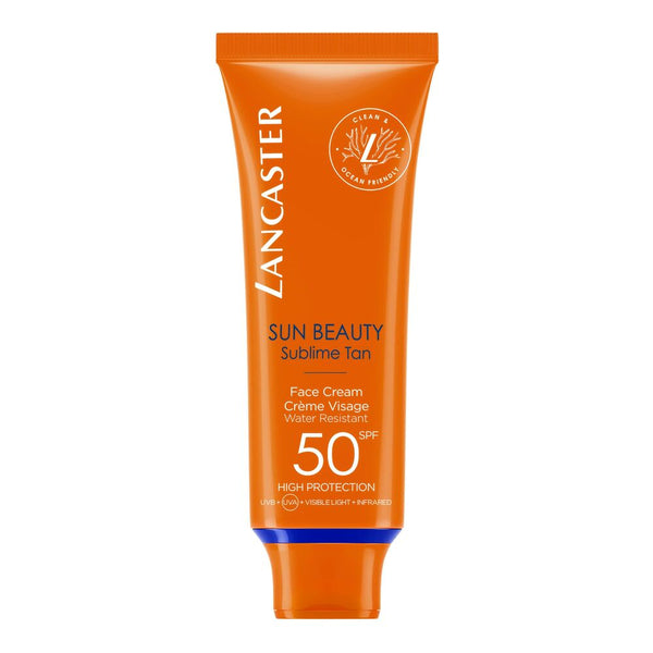 Crème de soleil du visage Lancaster Sun Beauty Sublime Tan SPF50 (50 ml)