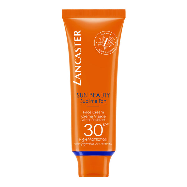 Crème de soleil pour le visage Lancaster Sun Beauty Sublime Tan SPF30 Crème pour le visage (50 ml)