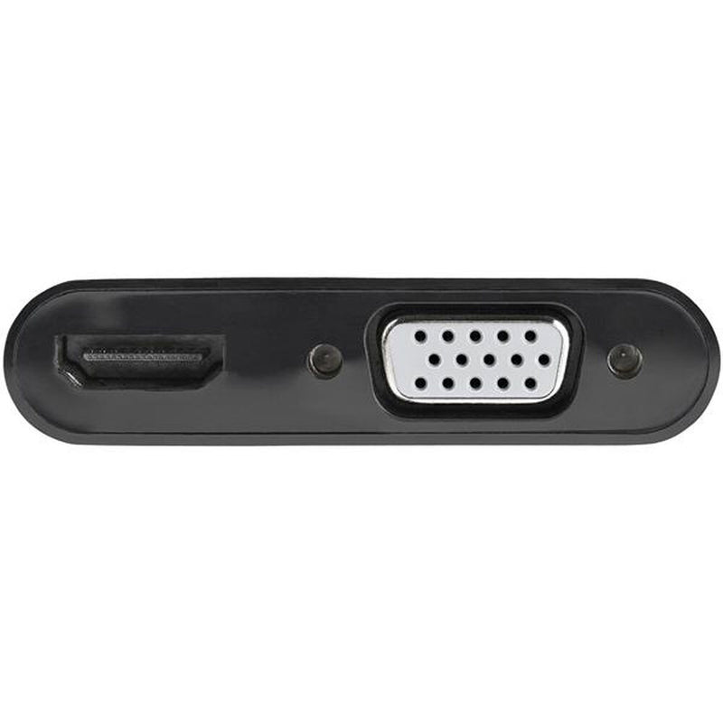 Puerto con HDMI/VGA Startech DP2VGAHD20 4K Ultra HD Black Adapter