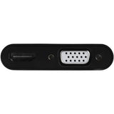 Mini Admond Adapter Admon mit HDMI/VGA StartEch MDP2Vgahd20 4K Ultra HD Schwarz