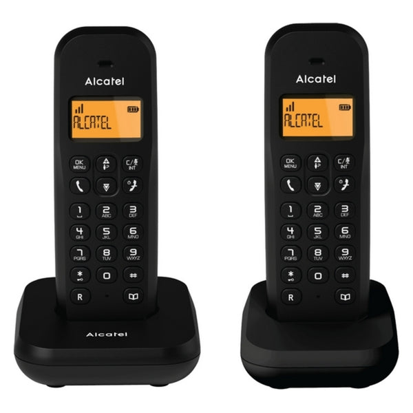 Telefono Senza Fili Alcatel E155 DUO Nero