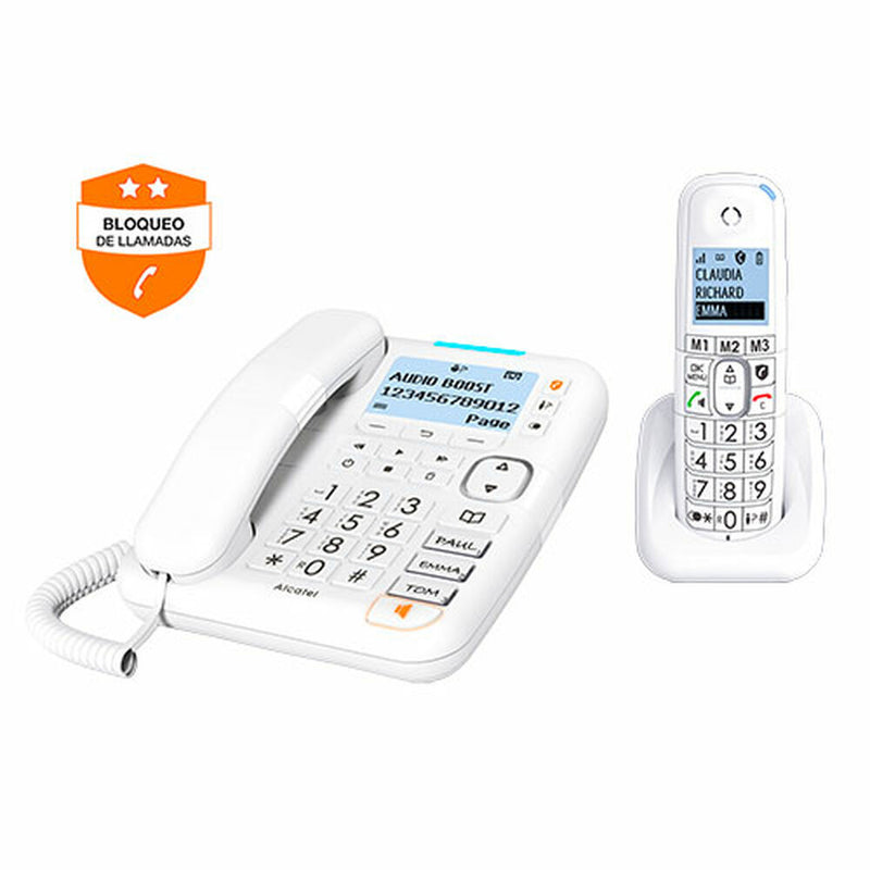 Telefono Senza Fili Alcatel XL785 Bianco