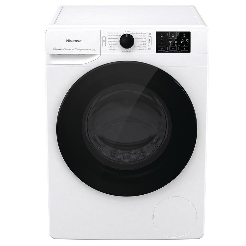 Lavatrice Hisense WFGE111449VM 10,5 kg 1400 rpm Bianco