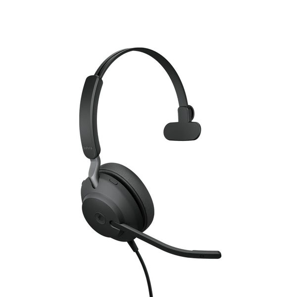 Casques avec jabra evolve2 40 microphone noir