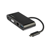 Hub USB StartEch DKT30CVAGPD Schwarz