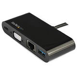 Hub USB StartEch DKT30CVAGPD Schwarz