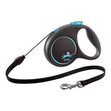 Guinzaglio per Cani Flexi BLACK DESIGN 5 m Azzurro Taglia XS