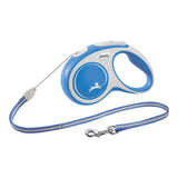 Guinzaglio per Cani Flexi NEW COMFORT 5m Azzurro Taglia M