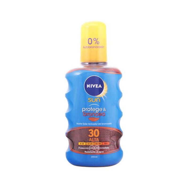 Aceite Bronceador Spf 30 Nivea 1256 30 (200 ml)