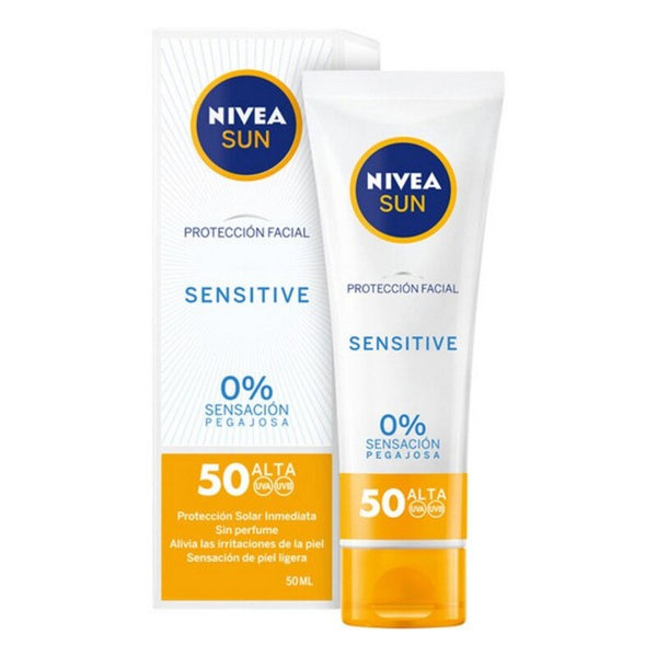 Protector Solar Facial Sensitive Nivea (50 ml)