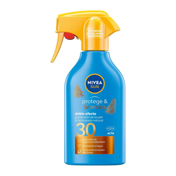 Spray Protezione Solare Nivea Sun SPF 30 Abbronzante (270 ml)