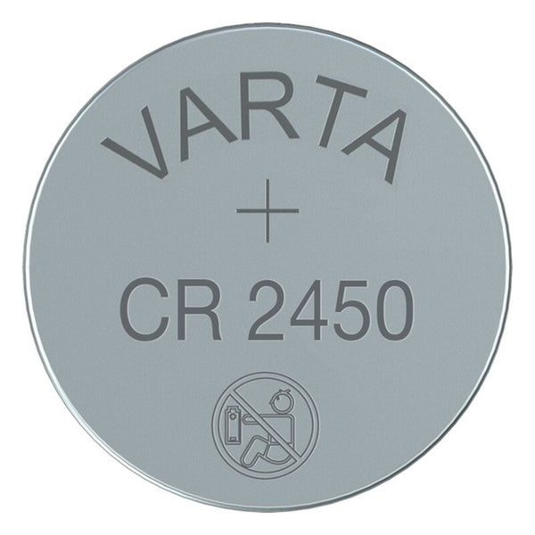 Batterie de bouton de lithium Varta 06450 101 401 3 V CR2450 560 MAH