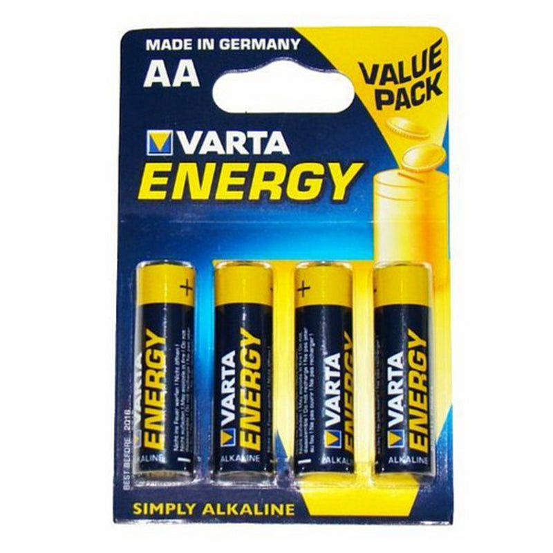 Varta LR06 AA Batteries alcalines (4 UD)