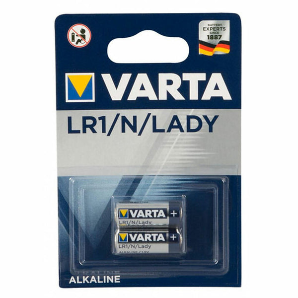 Alkaline Shine Inline Varta Lady LR1 N (2 UDs) Batterien