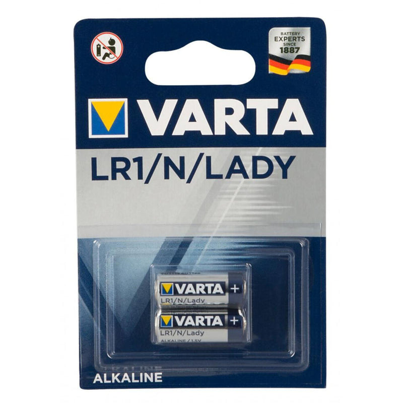 Alkaline Shine Inline Varta Lady LR1 N (2 UDs) Batterien