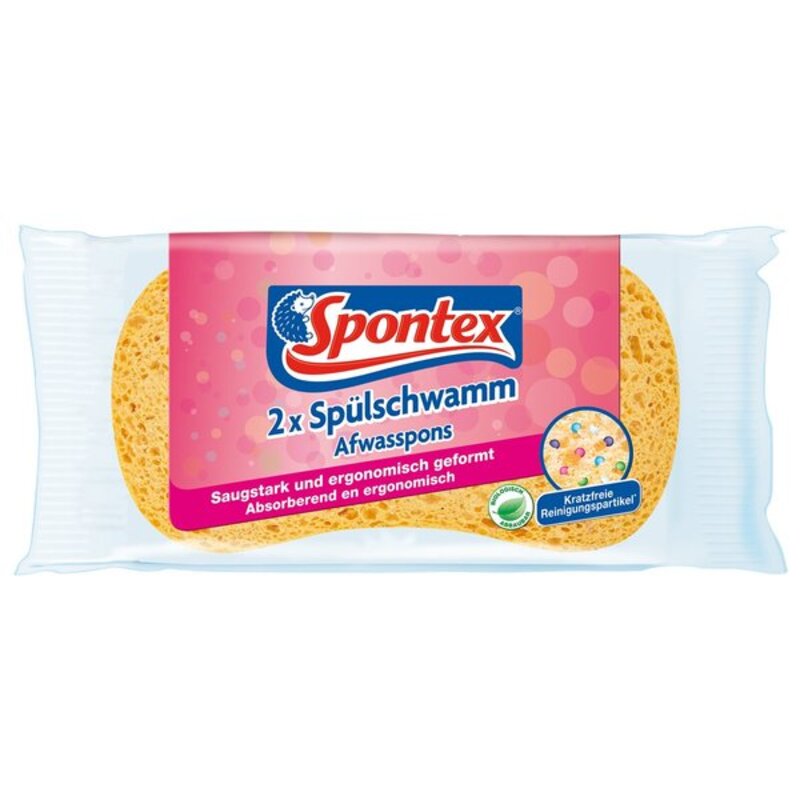 Schwämme Spontex (2 uds) (Restauriert A+)