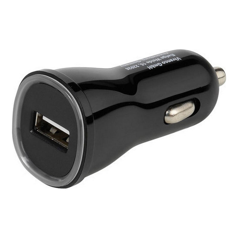 Auto -Ladegerät für Vivanco 36256 USB 2.1A 12 - 24 V Schwarz