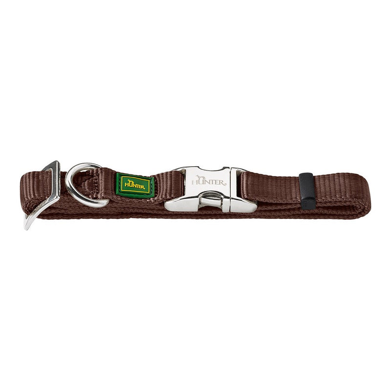 Collare per Cani Hunter Alu-Strong Marrone Taglia S (30-45 cm)