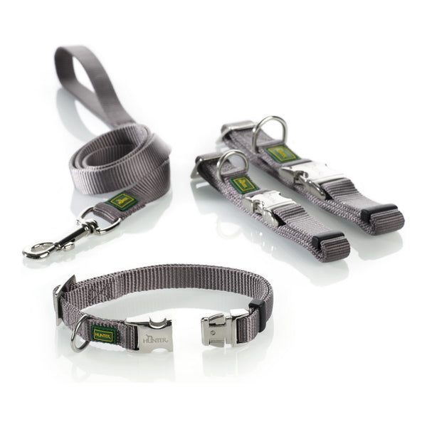 Guinzaglio per Cani Hunter Grigio (100 cm)