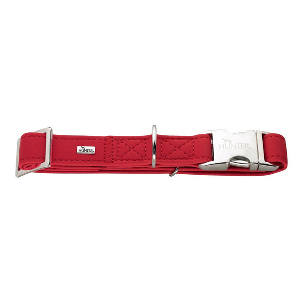 Collare per Cani Hunter Softie Alu-Strong Rosso (30-45 cm)