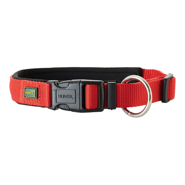 Collare per Cani Hunter Neopren Vario Rosso (40-45 cm)