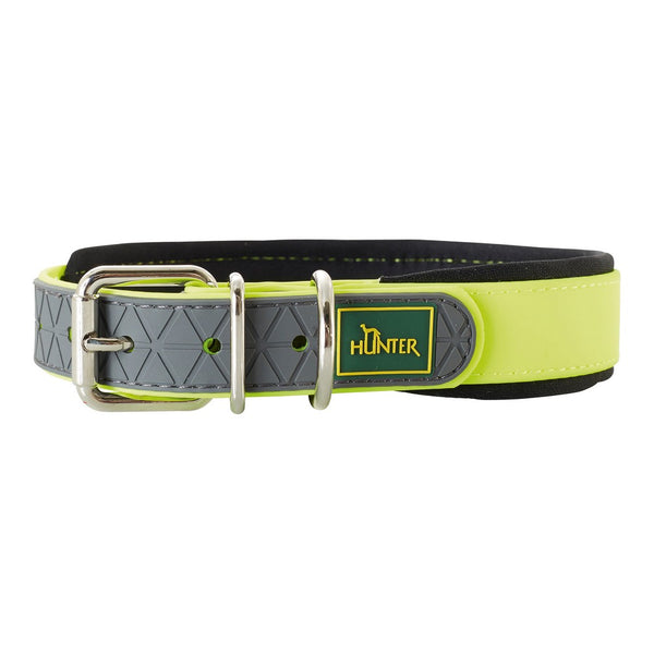 Collare per Cani Hunter Convenience Comfort Giallo (22-30 cm)