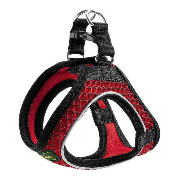 Imbracatura per Cani Hunter Hilo-Comfort Rosso (30-35 cm)