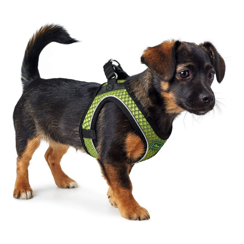 Imbracatura per Cani Hunter Hilo-Comfort Lime Taglia XXS (26-30 cm)