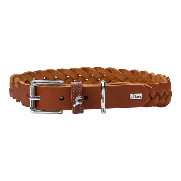 Collare per Cani Hunter Solid Education Cognac (33-38 cm)