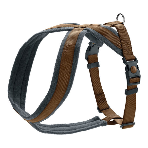 Imbracatura per Cani Hunter London Comfort 73-100 cm Marrone Taglia L