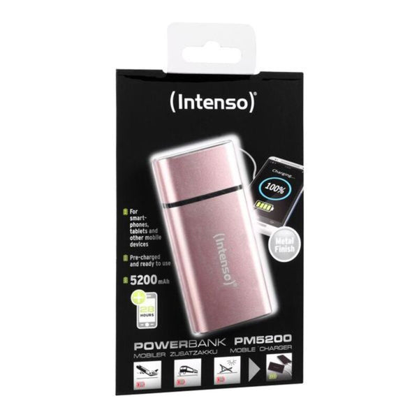 Banque d'alimentation Intenso 7323523 5200 mAh rose