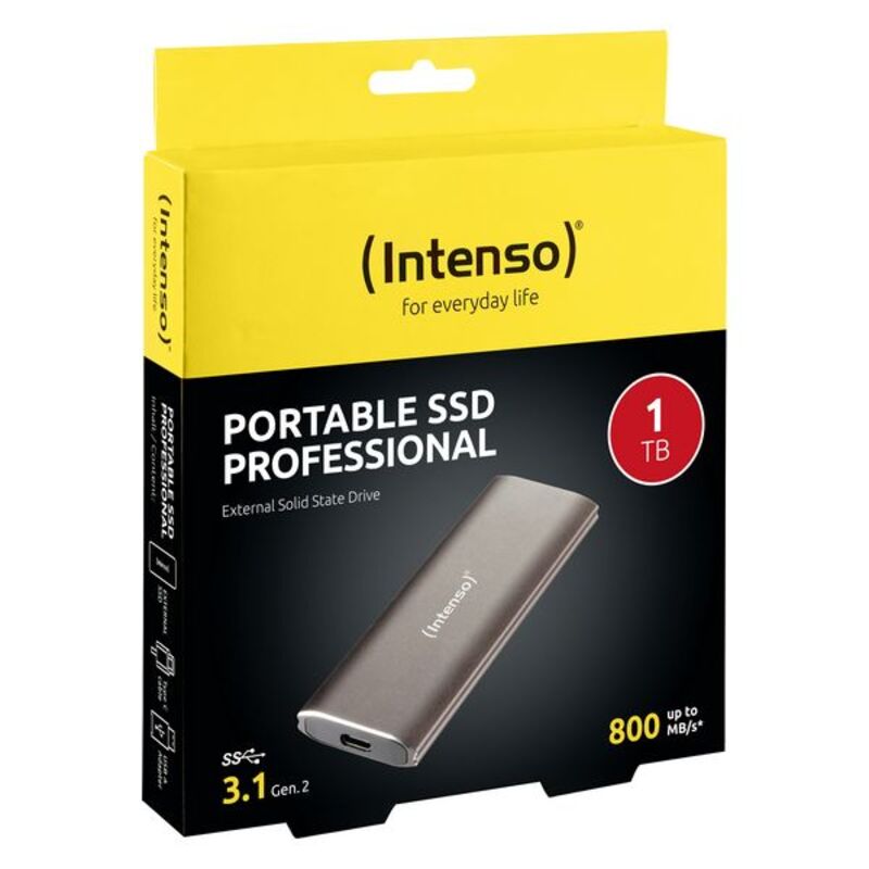 Hard Disk Esterno INTENSO 3825460 1 TB SSD