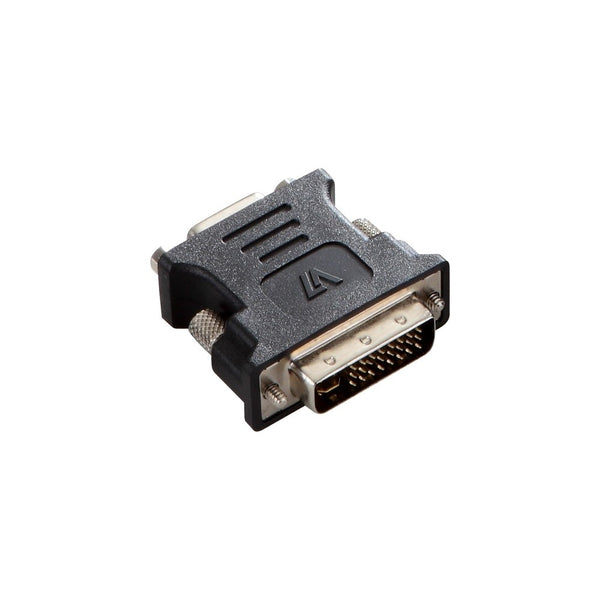 DVI-I-Adapter mit VGA V7E2DVIMVGAF-ADPTR Schwarz