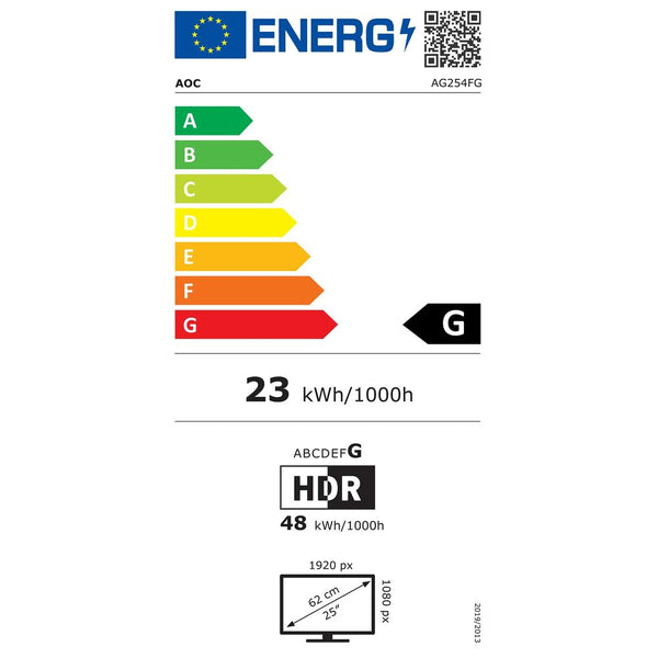 Monitor AOC AG254FG LED FHD 24,5"