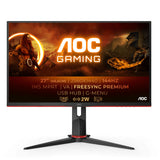 Monitor AOC CQ27G2U/BK Nero Curvo 27" LED QHD