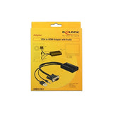 VGA-Adapter mit HDMI mit Audio Delock AISCCI0180 3-pin USB a