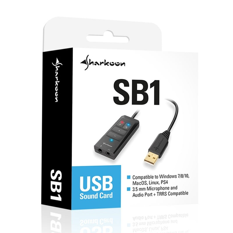 Carte audio USB Sharkoon SB1