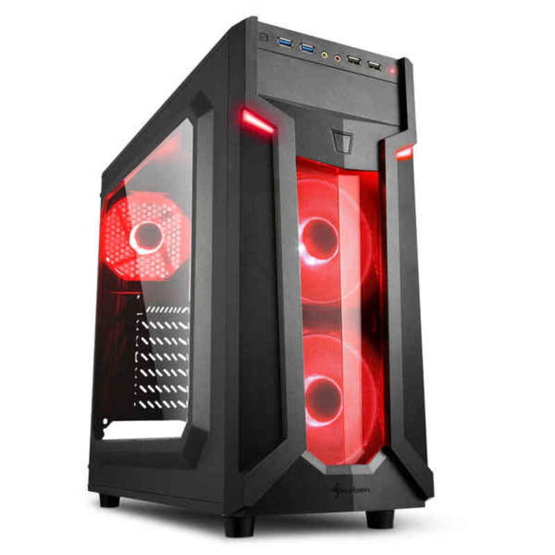 Semitorre Case ATX Sharkoon VG6-W