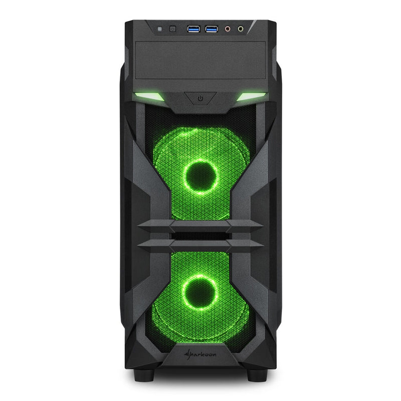 Monitor Sharkoon VG7-W Green