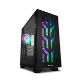 Case semitré ATX Sharkoon CA300T Black RVB