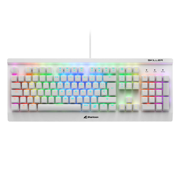 Sharkoon Skiller SGK3 LED RGB White Keyboard