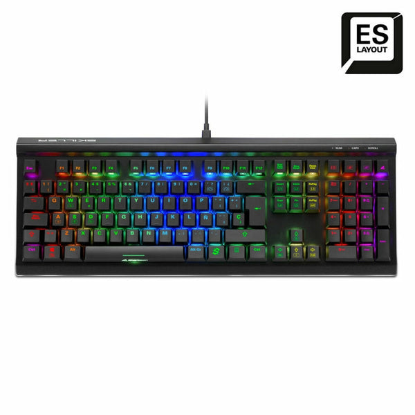 Teclado Gaming Sharkoon SGK60 Negro RGB