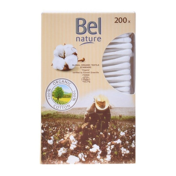 Wattestäbchen Nature Bel (200 uds)