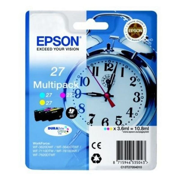 Cartucho de Tinta Original Epson T2705 T27 Tricolor